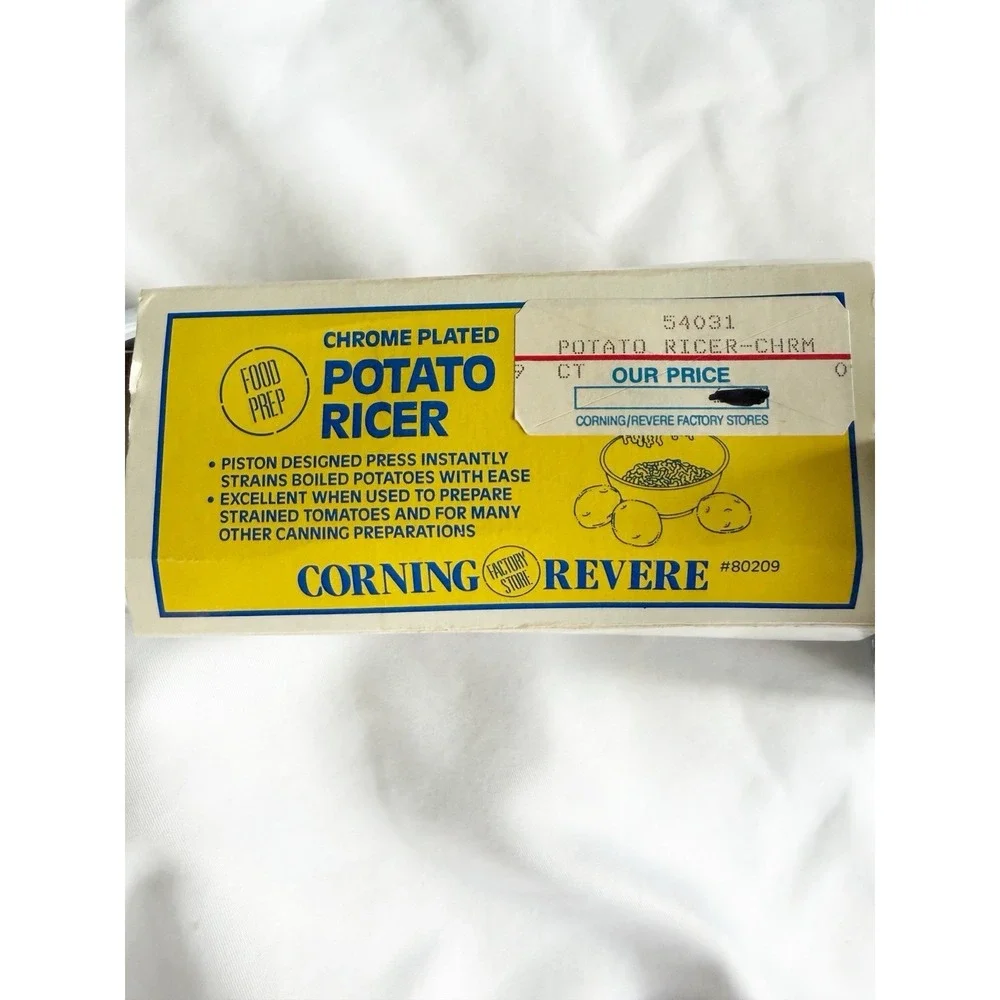 Corning Revere Stainless Steel Potato Ricer & Fruit Press